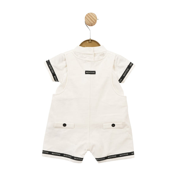 MB5853A | Top & Short Dungaree - In Stock