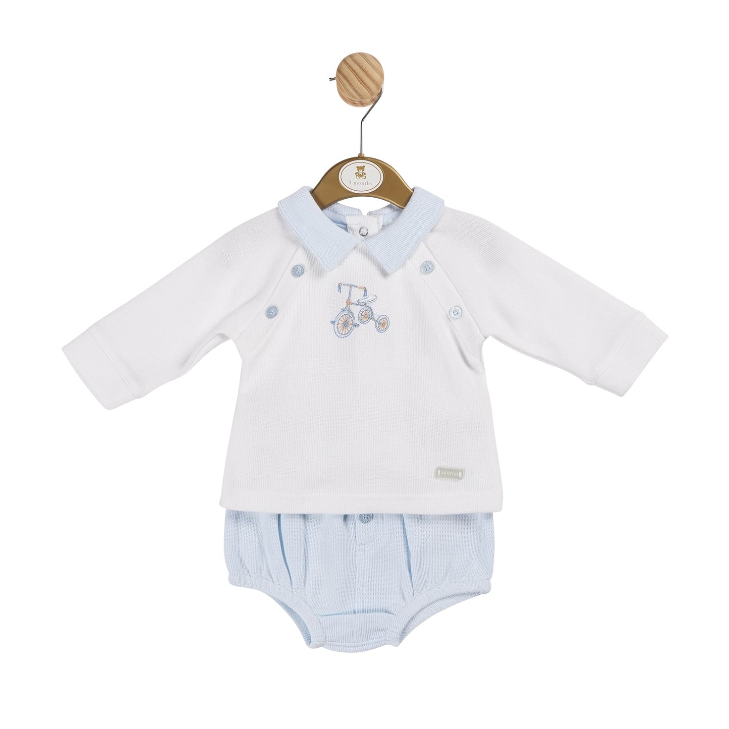 MB6010A | Top & Jam Pant - White/Blue - In stock