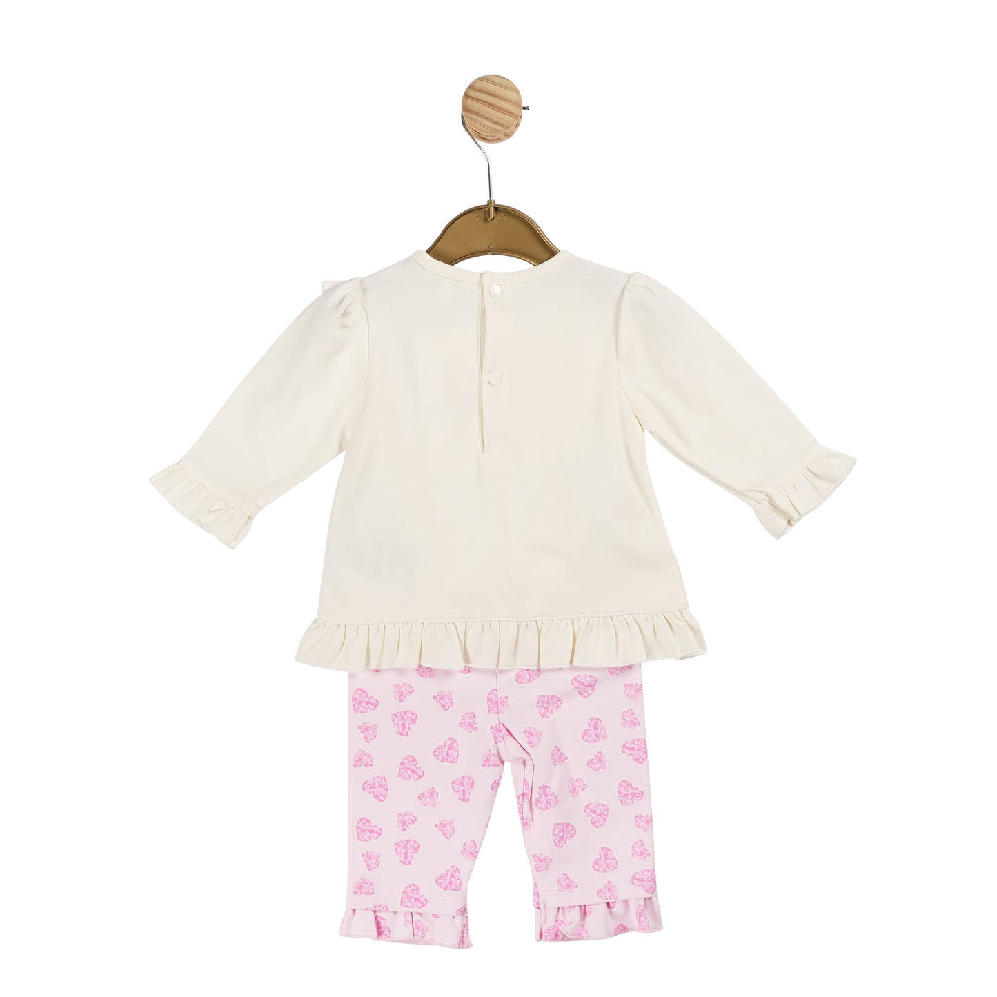 MB6167A | Tunic & Legging - Pink/Ivory - In stock