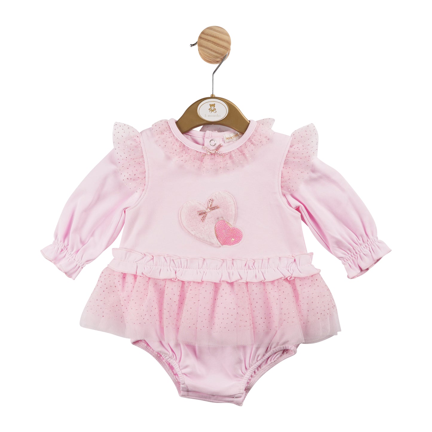 MB6169 | Top & Romper - Pink - In Stock