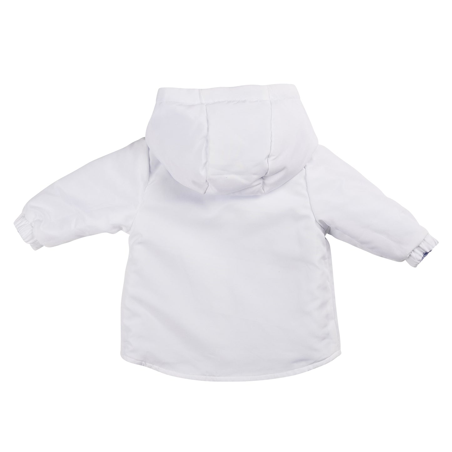 MB6220B | Boys Reversible Coat-Blue/White-In Stock