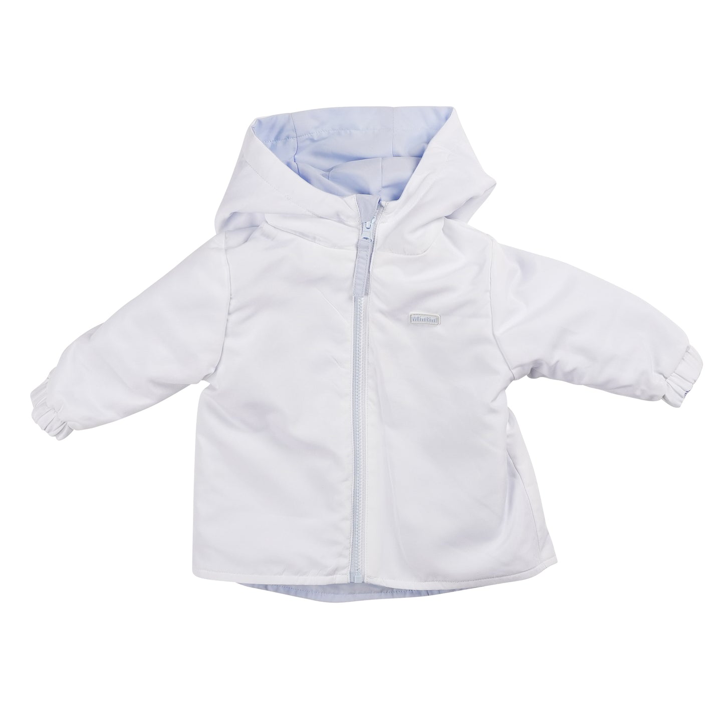 MB6220B | Boys Reversible Coat-Blue/White-In Stock