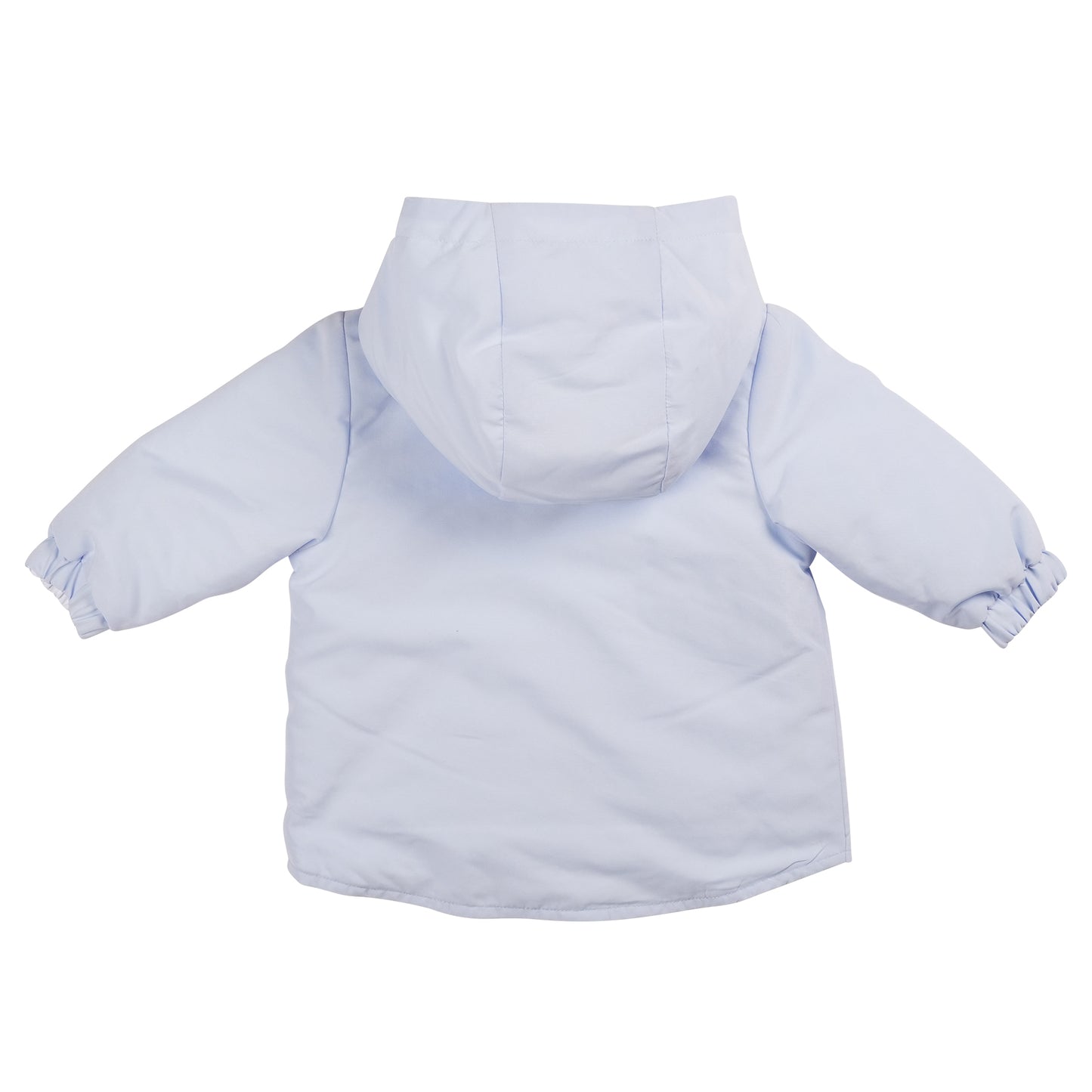 MB6220B | Boys Reversible Coat-Blue/White-In Stock