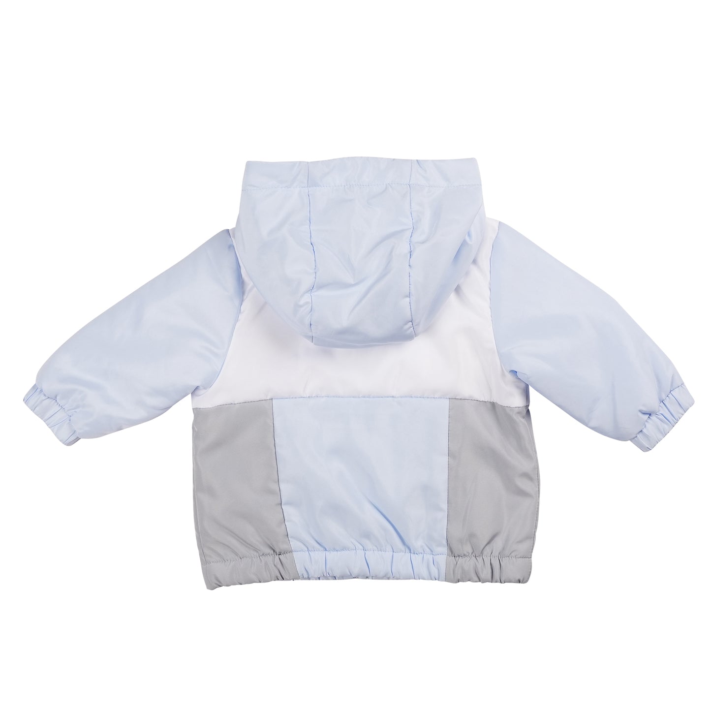 MB6223 | Boys Coat-Blue/White/Grey-In Stock