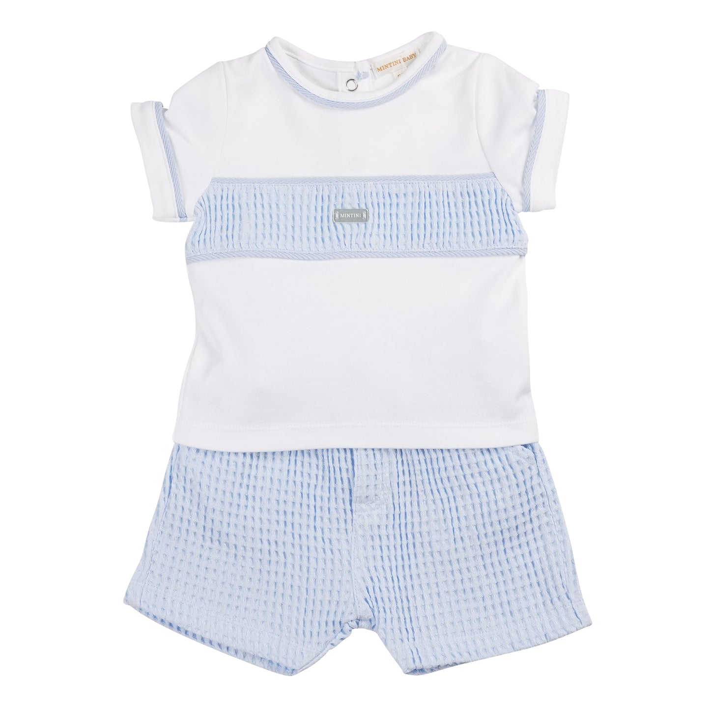 MB6296A | Top Short-White/Blue-In Stock