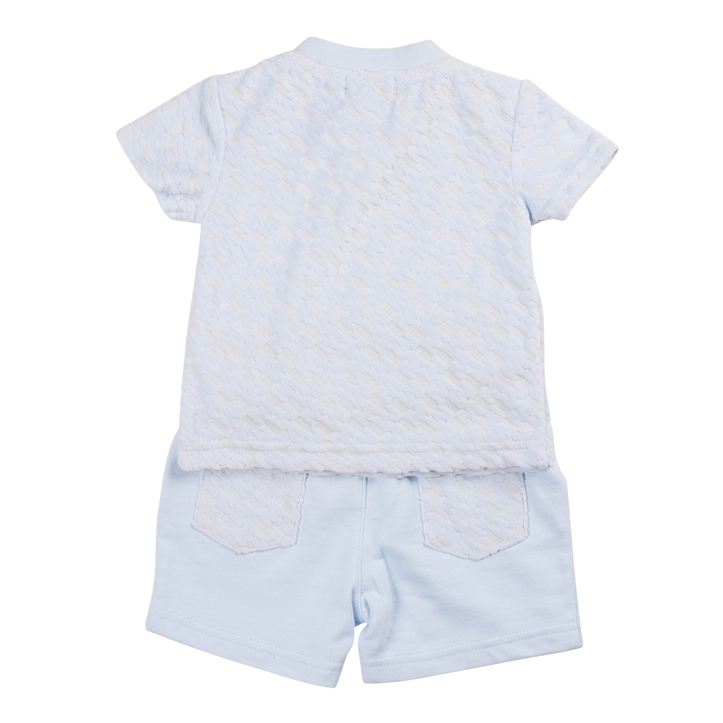 MB6301A | T-Shirt & Short-Blue-In Stock