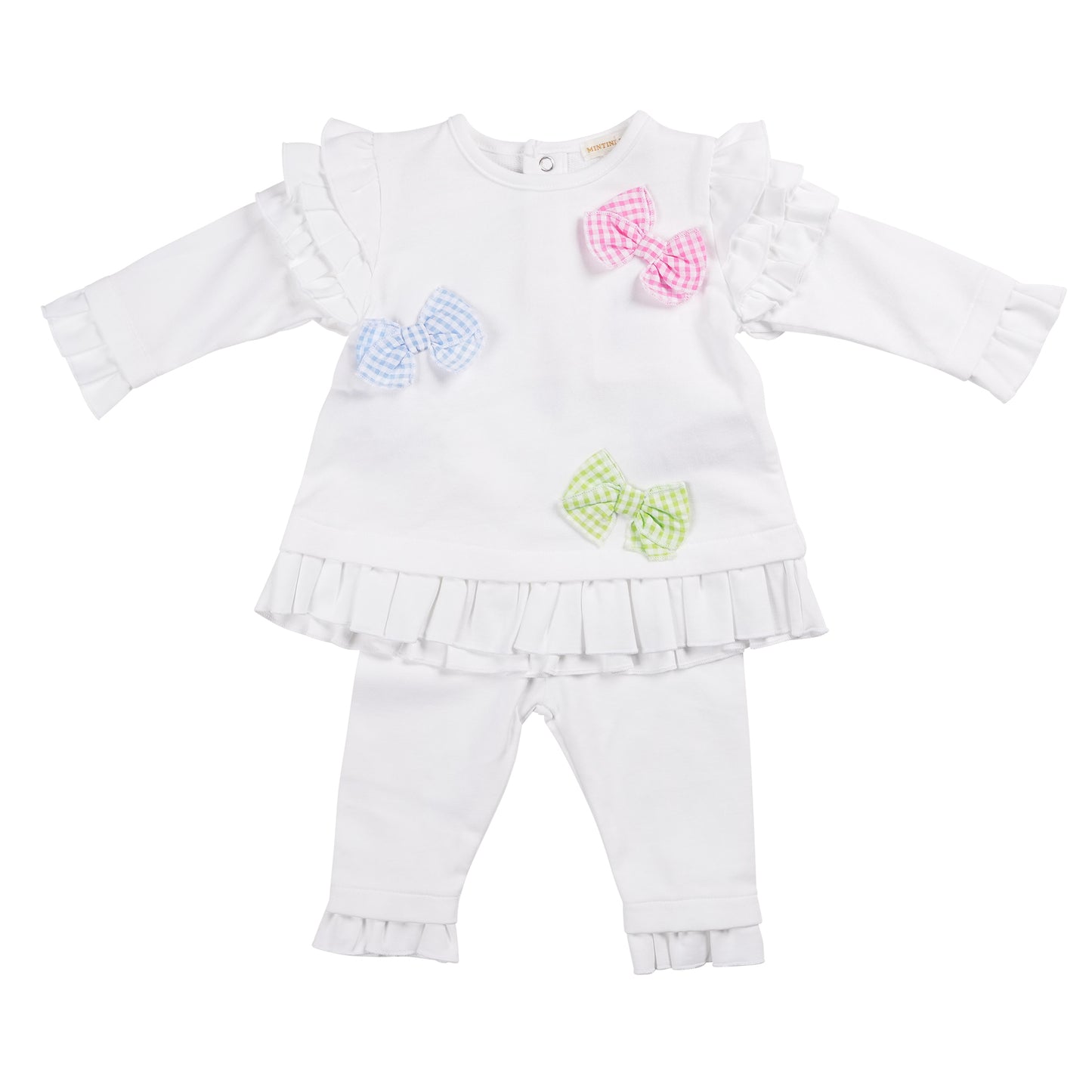MB6419 | Tunic & Legging-White-In Stock