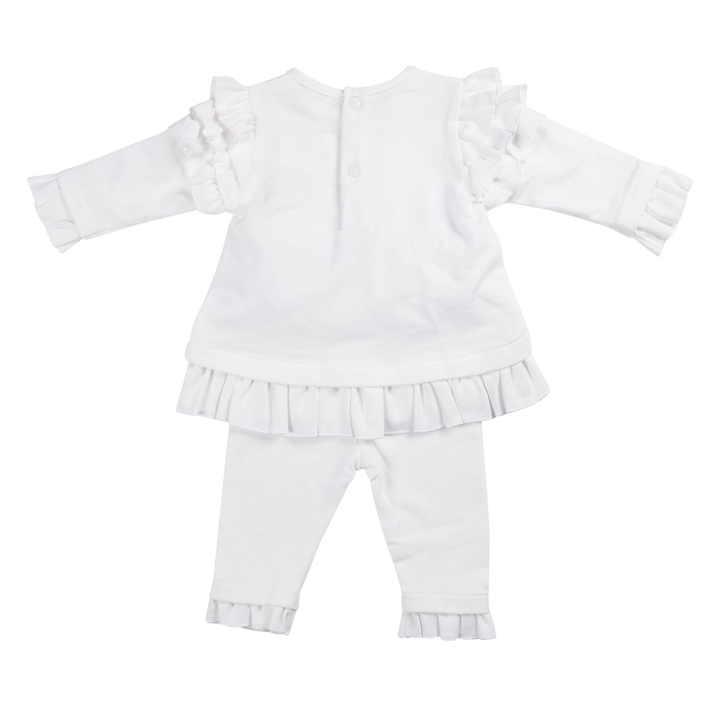 MB6419 | Tunic & Legging-White-In Stock