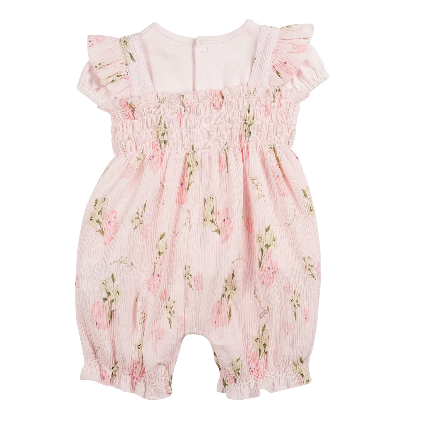MB6454A | Top & Sun Romper -Pink-In Stock