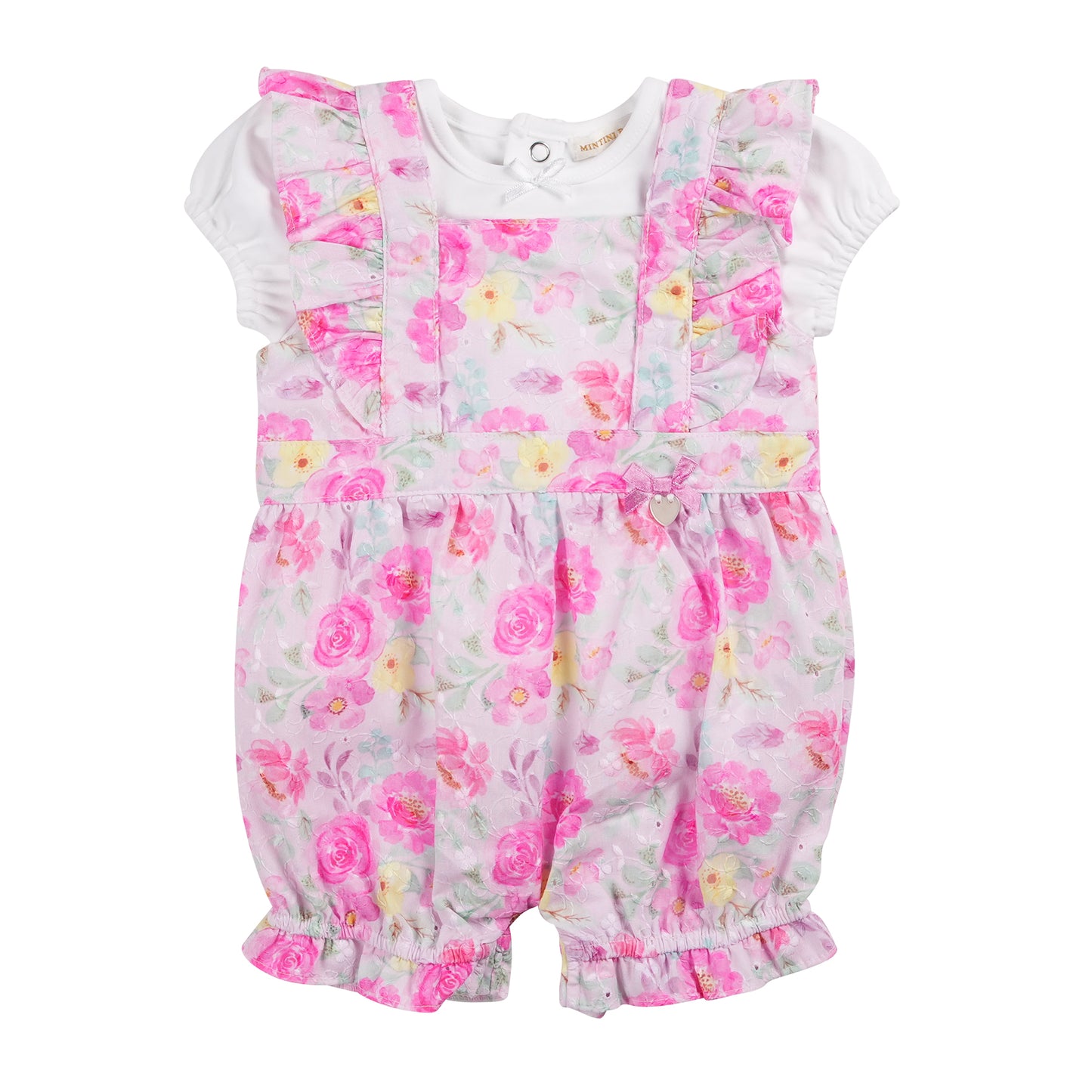 MB6471 | Top & Romper-Floral-In Stock