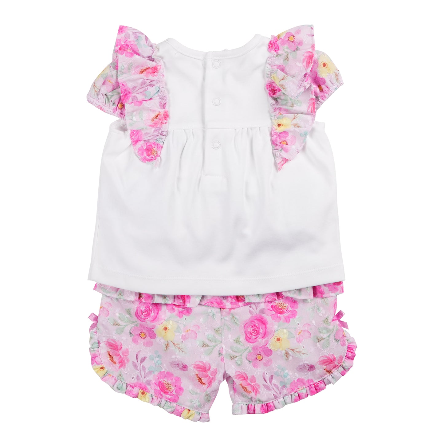 MB6476A | Top & Short-Floral-In Stock
