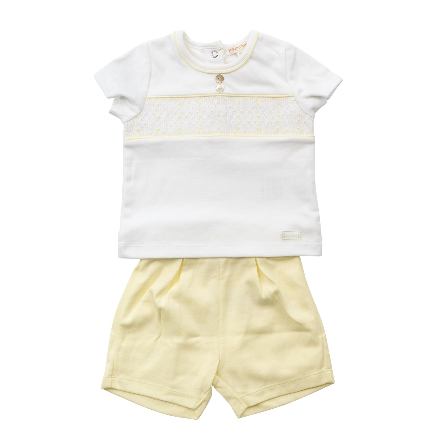 MB6482 | T-Shirt & Short-Lemon-In Stock