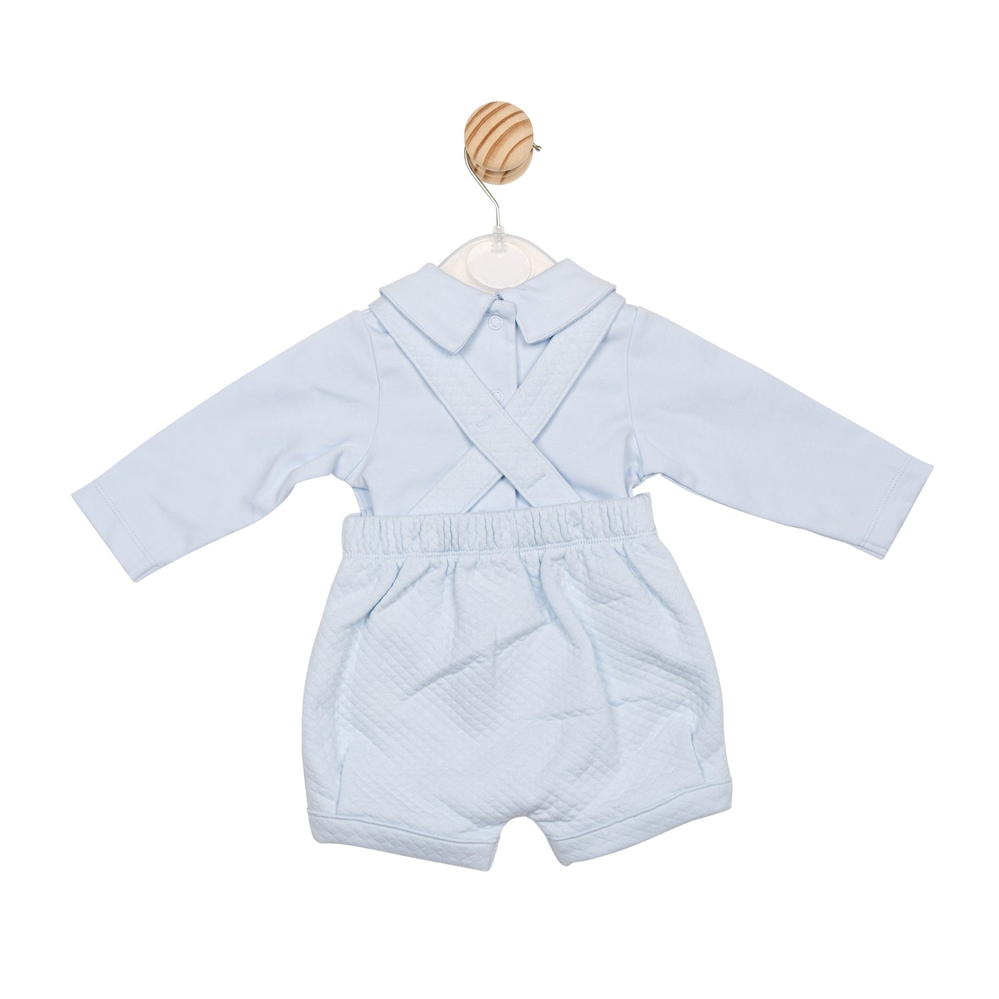 MB6552 | Body & Romper Dungaree- Blue- In Stock
