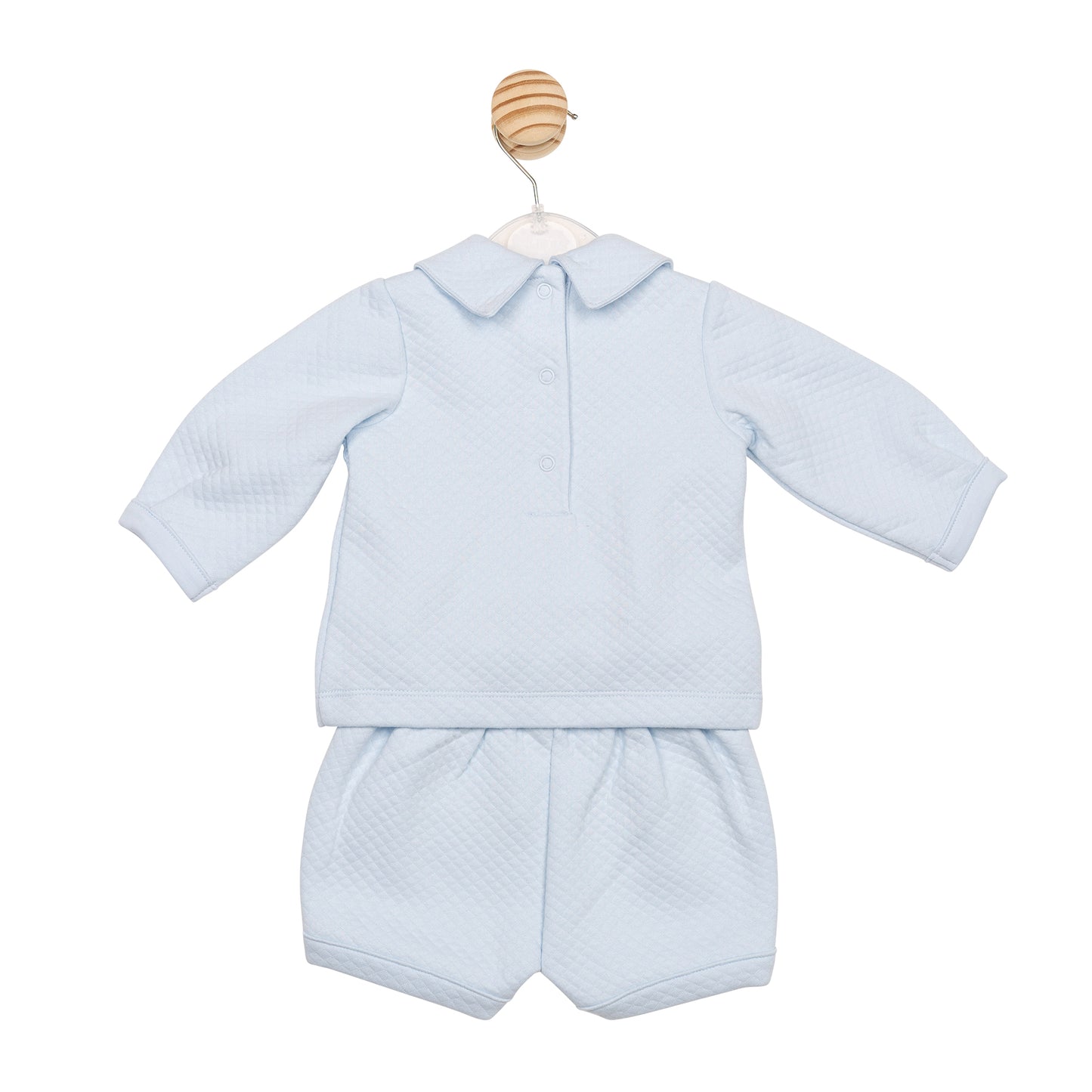 MB6553 | Top & Bloomer Short- Blue- Preorder