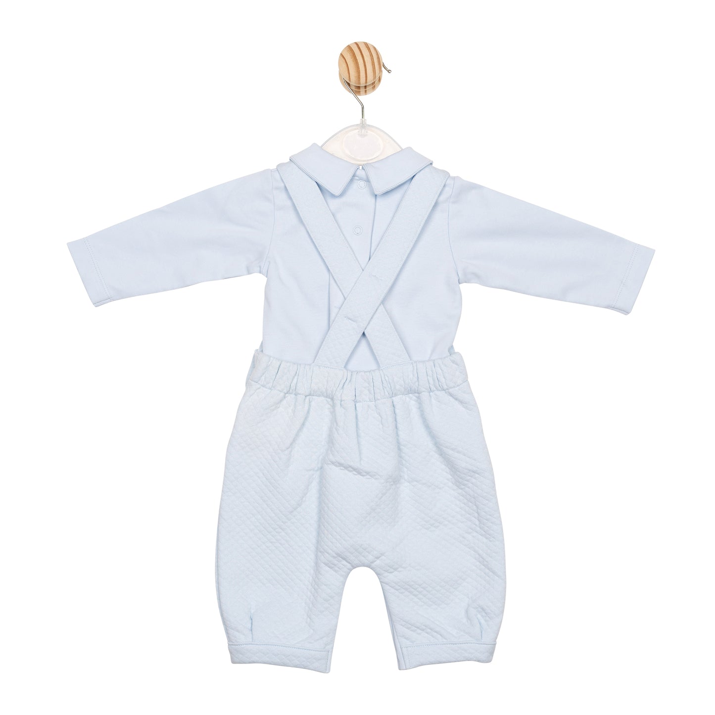 MB6554 | Top & Dungaree- Blue- Preorder