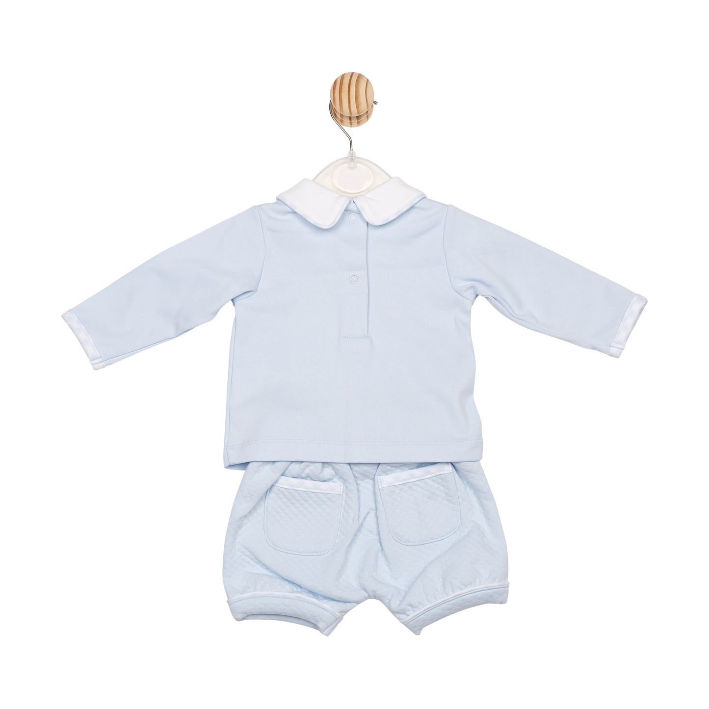 MB6560 | Top & Bloomer Short- Blue- In Stock