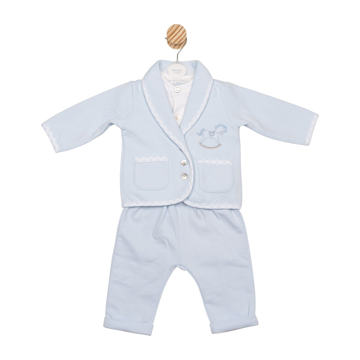 MB6561 | Top, Trouser & Jacket- Blue- In Stock