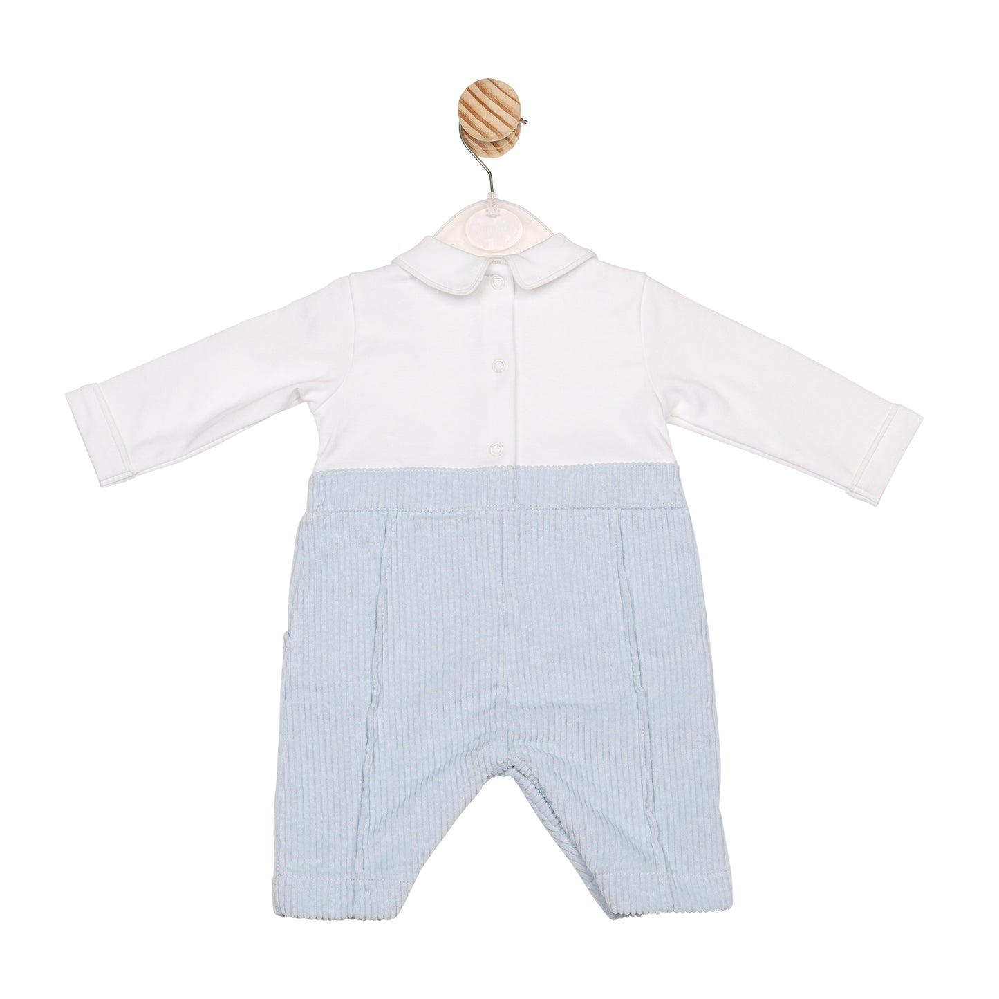MB6562 | Romper- White/Blue- Preorder