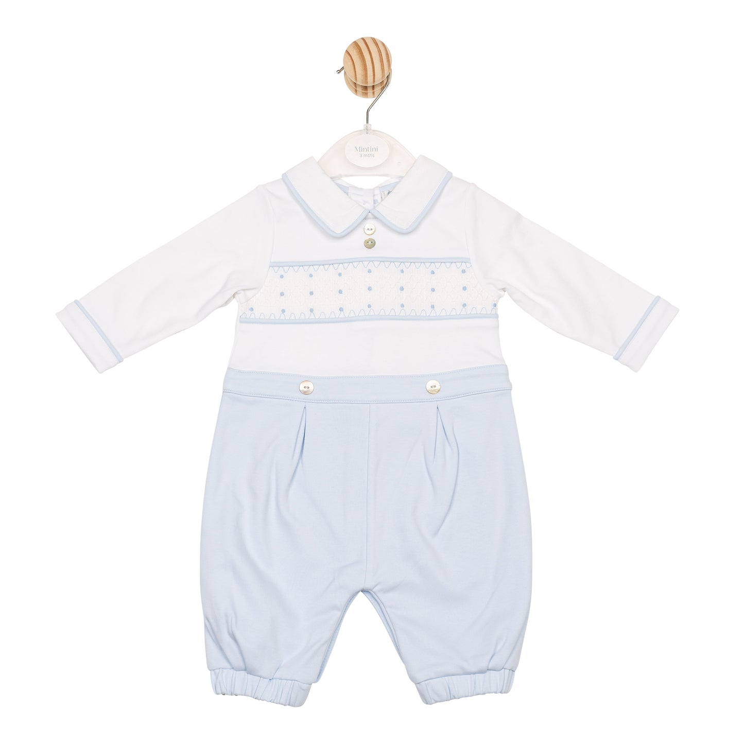 MB6575 | Romper- Blue- In Stock
