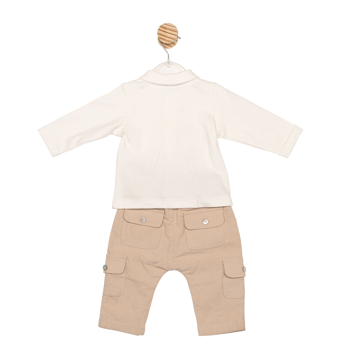 MB6623 | Top & Trouser - Ivory/Beige - Pre-Order