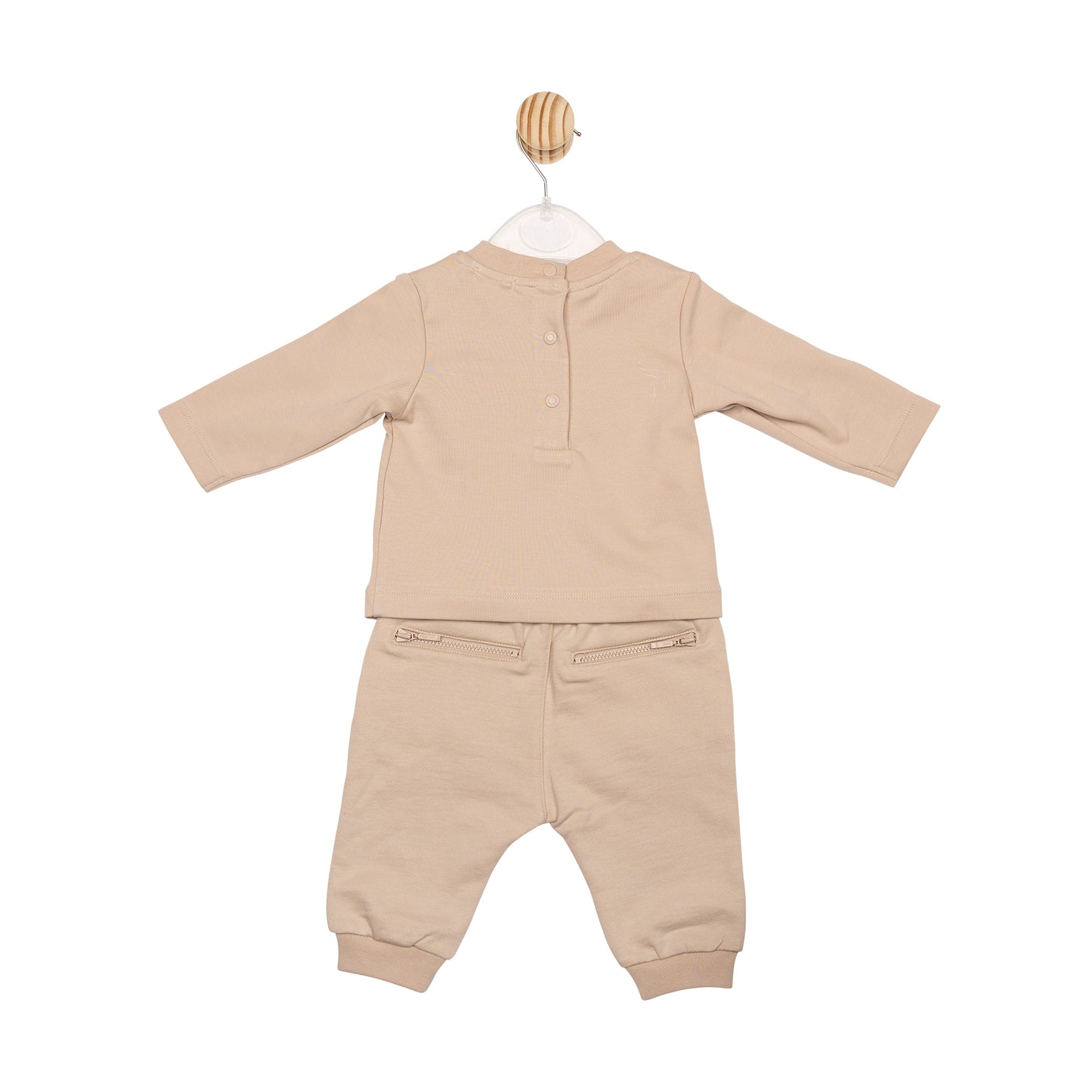 MB6640A | Top & Jogpant - Beige - Pre-Order