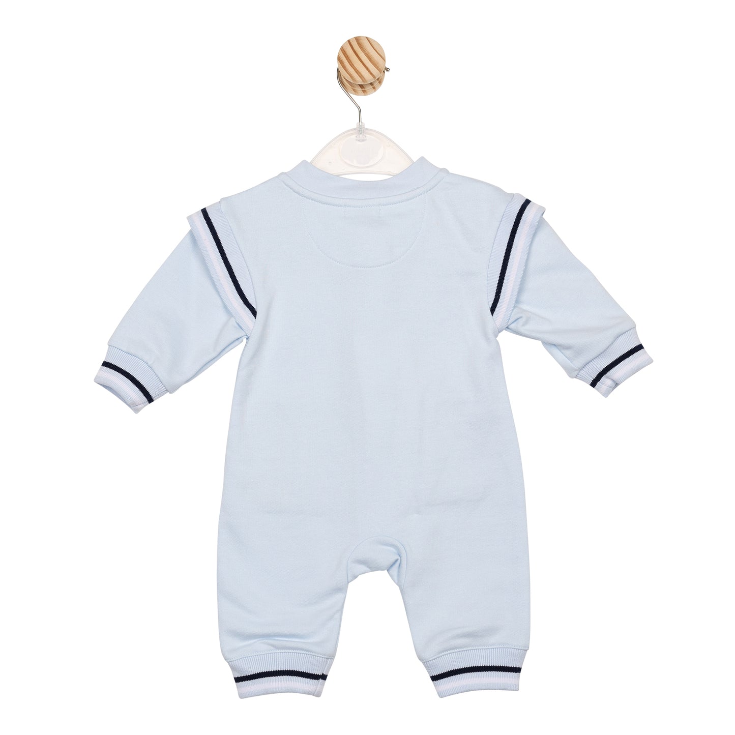 MB6652 | Romper - Blue/White/Navy - Pre-order