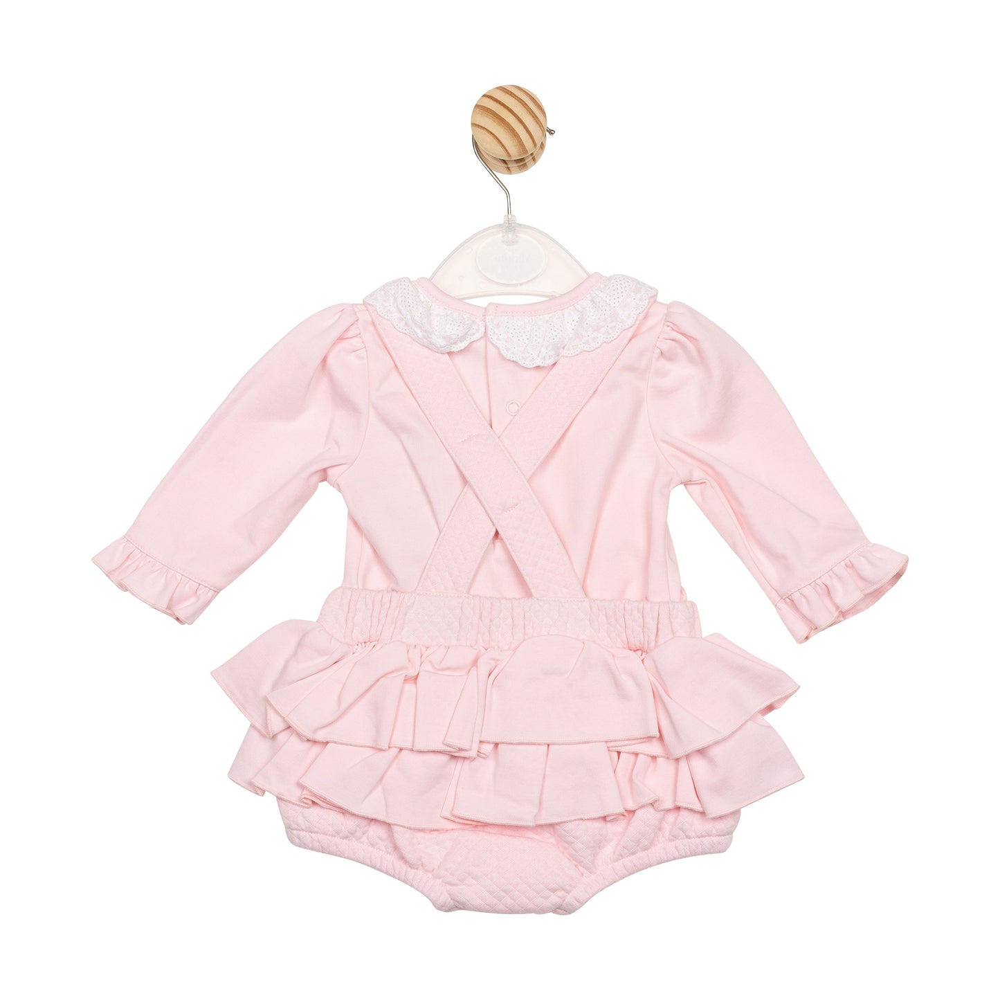 MB6683 | Top & Dungaree - Pink - Pre-order