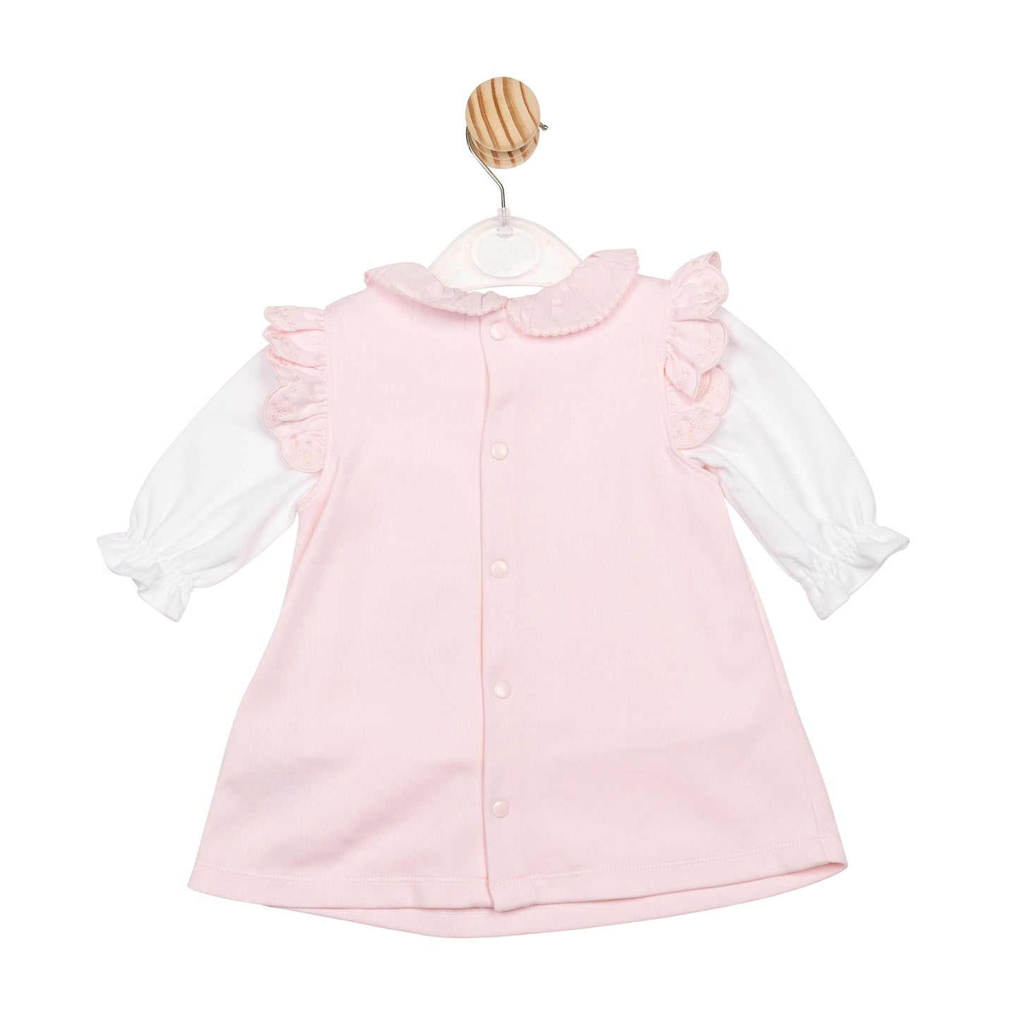 MB6705 | Top & Pinafore- Pink- In Stock