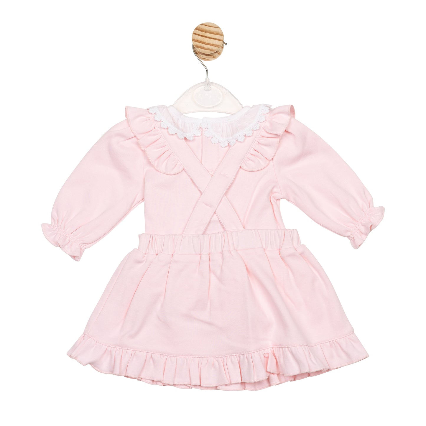 MB6711 | Top & Pinafore- Pink- Preorder