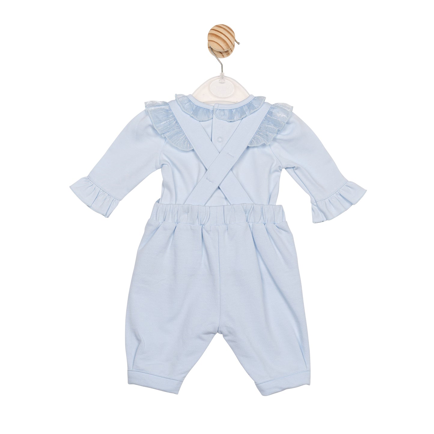 MB6781 | Top & Dungaree- Blue- In Stock