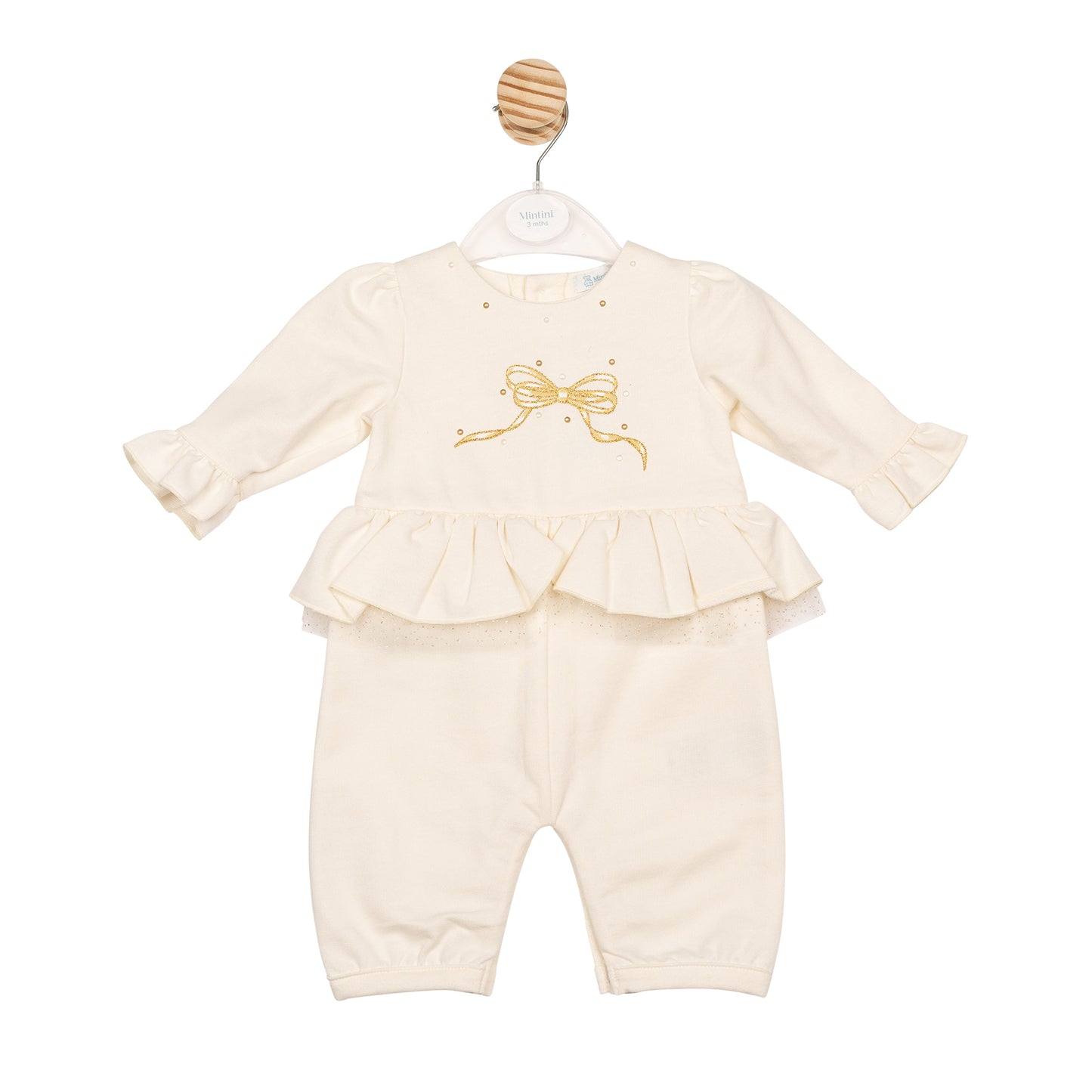 MB6806 | Romper- Ivory- Preorder