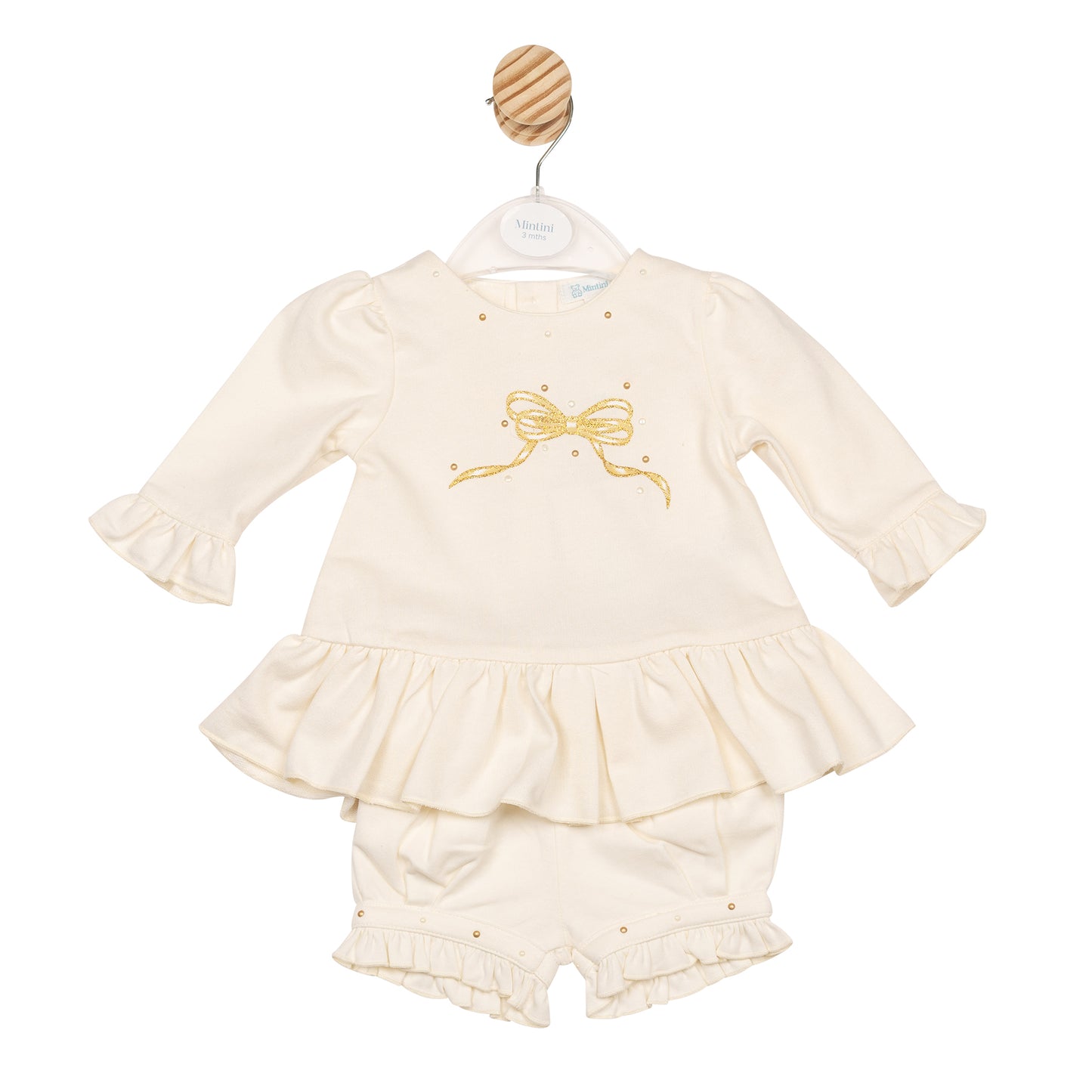 MB6808A | Top & Bloomer- Ivory- Preorder