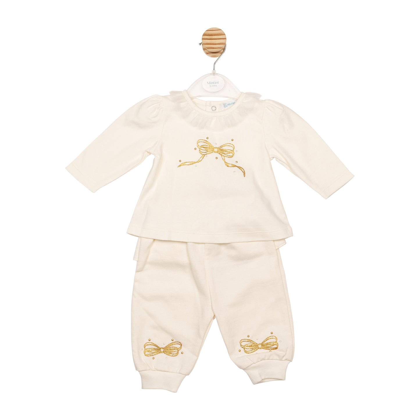 MB6812B | Top & Jogpant- Ivory- Preorder