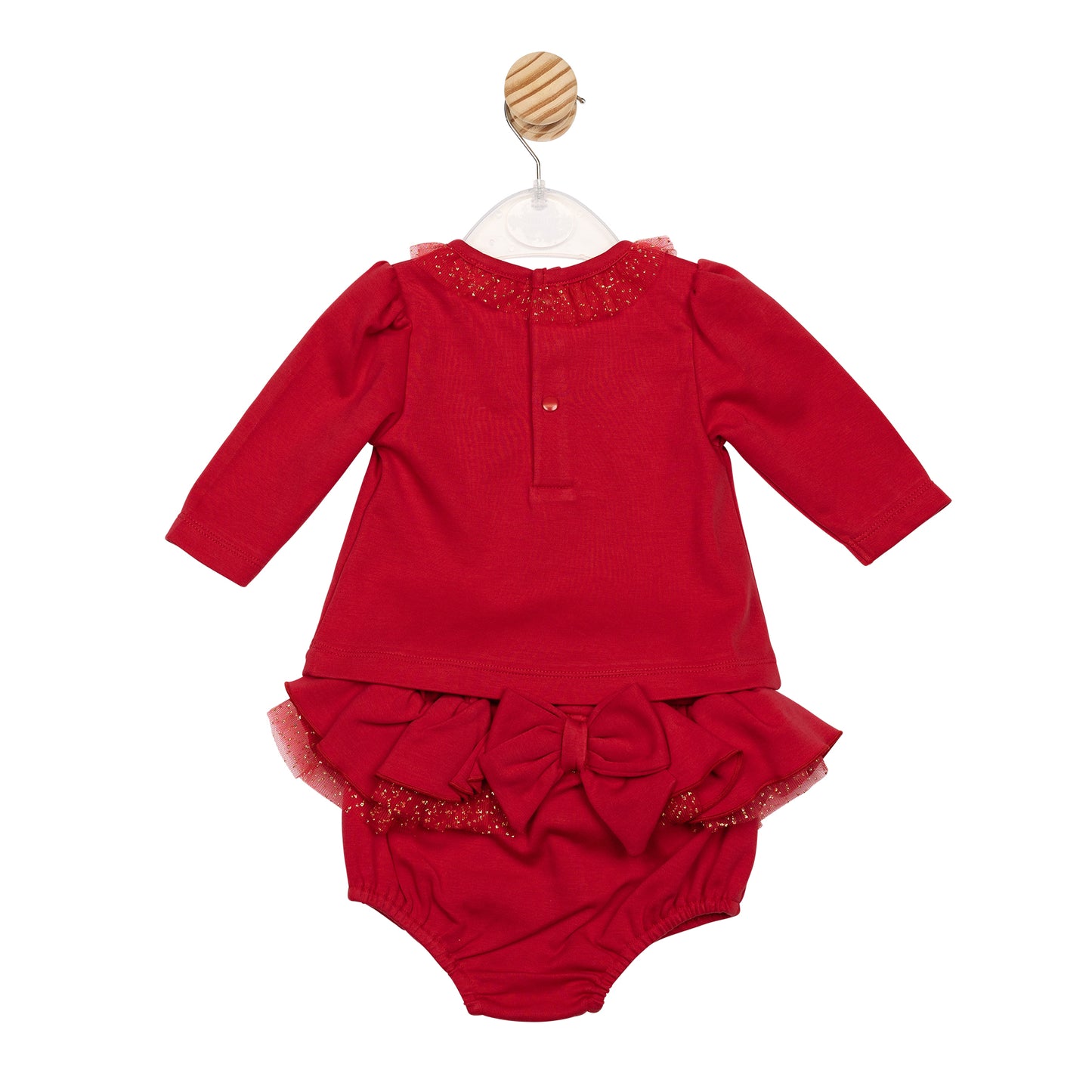 MB6816 | Top & Jam Pant- Red- Preorder