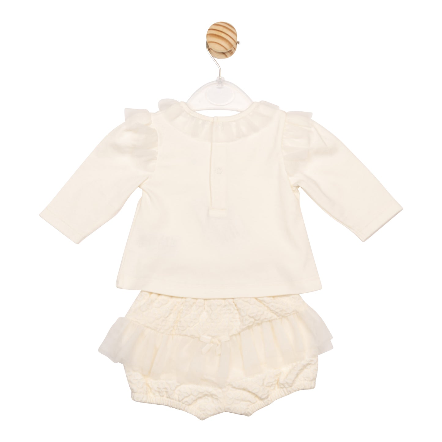 MB6839 | Top & Bloomer- Ivory- Preorder