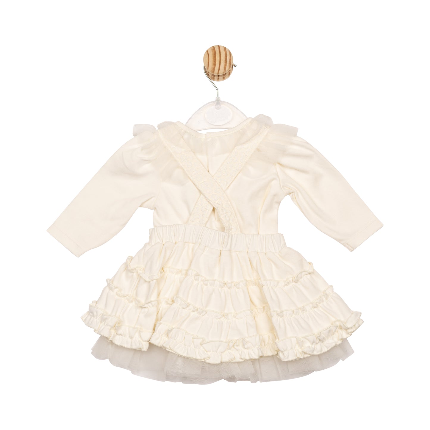 MB6841 | Top & Pinafore- Ivory- Preorder