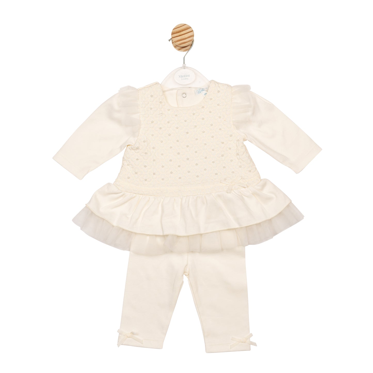 MB6842A | Tunic & Legging- Ivory- In Stock