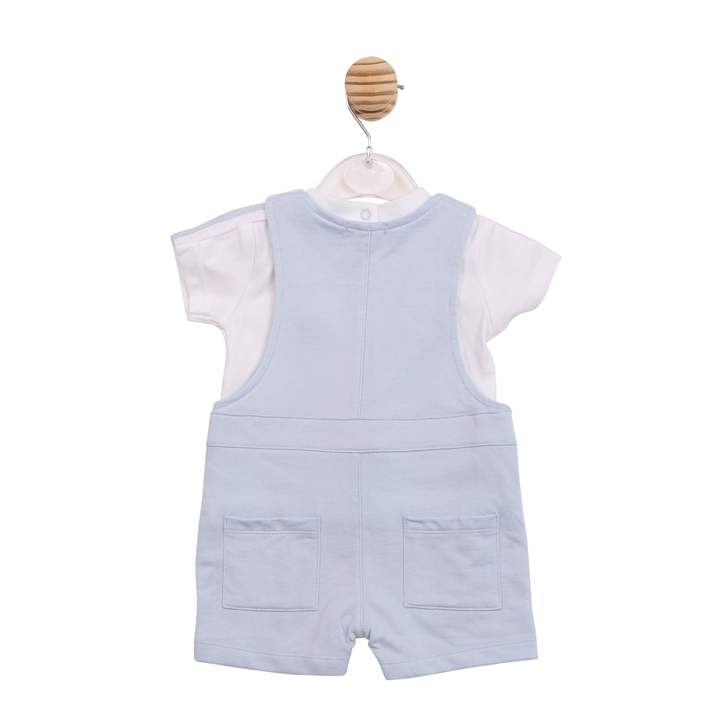 MB6984A - Top and Short Dungaree - Blue Tape