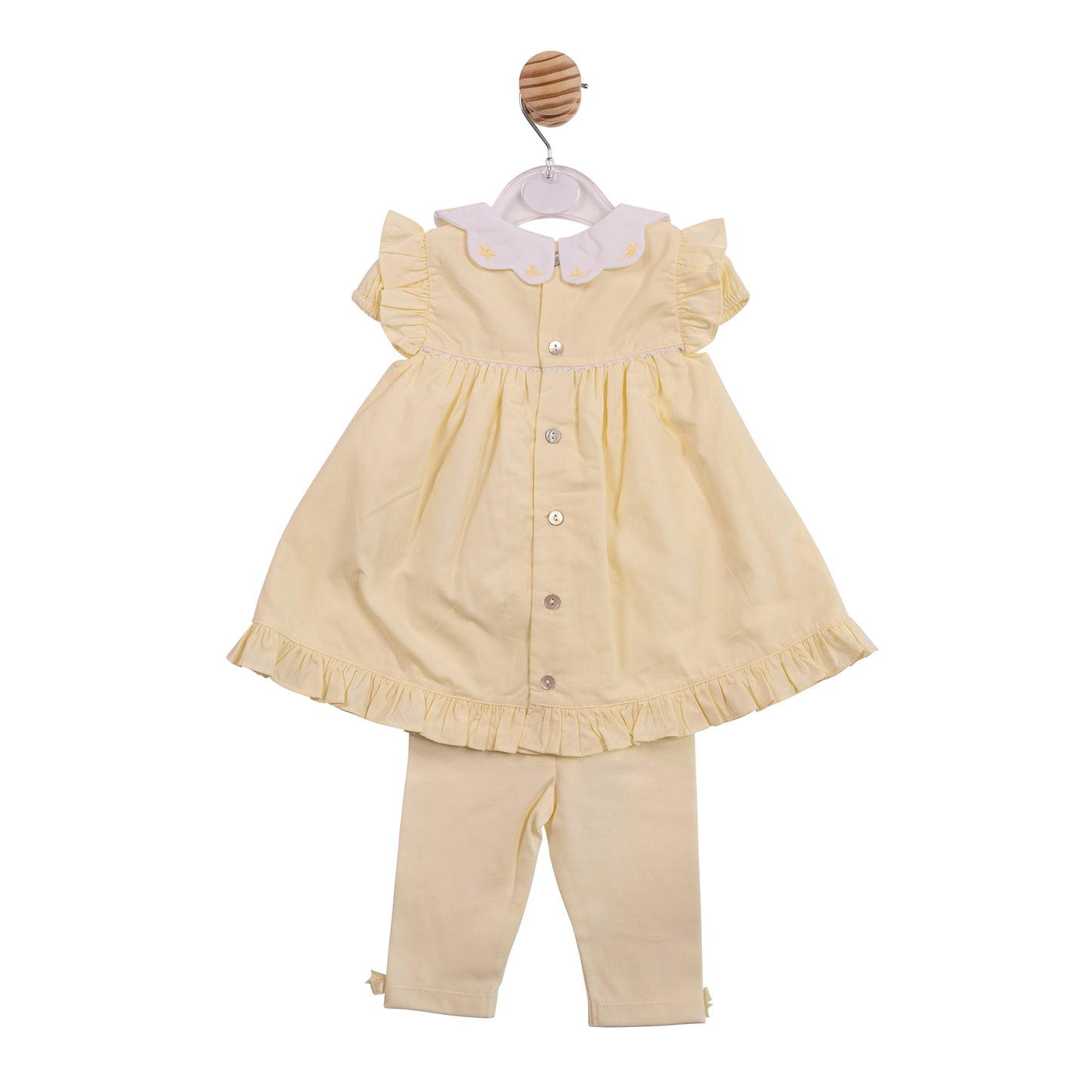 MB7042 - Dress & Legging - Lemon Butterfly-In Stock