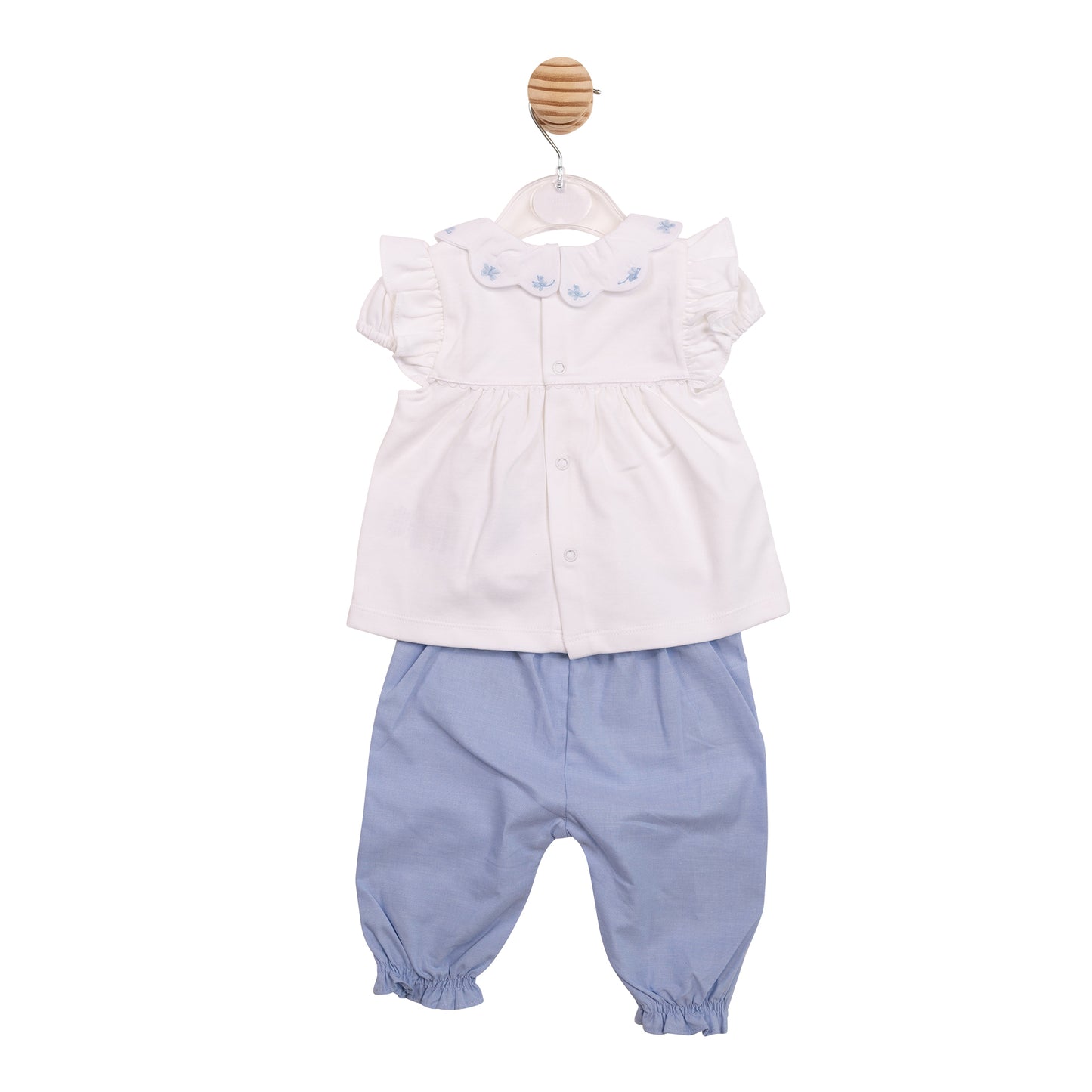 MB7051A - Top & Trouser - Blue Butterfly-In Stock
