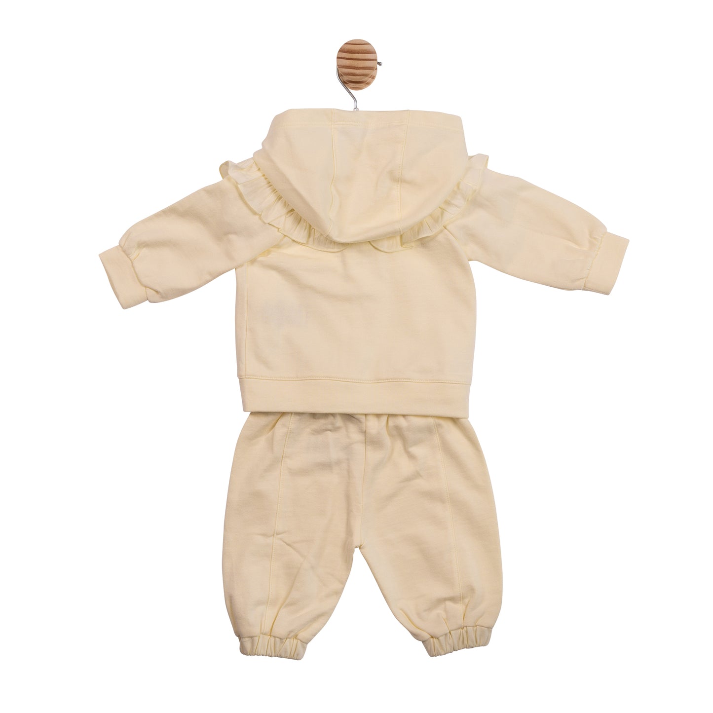 MB7114 - 3pc Jogset - Lemon/ White Diamante-Pre Order