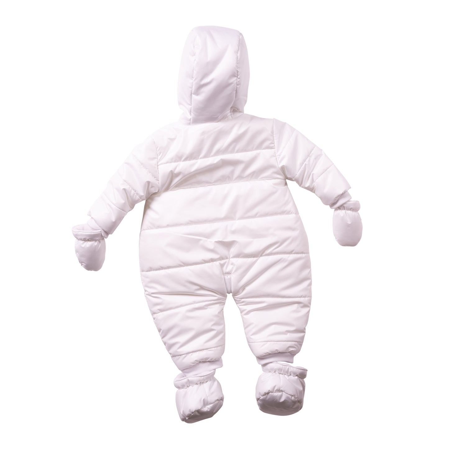 MB7261C - Snowsuit - White - Irredescent - Pre Order