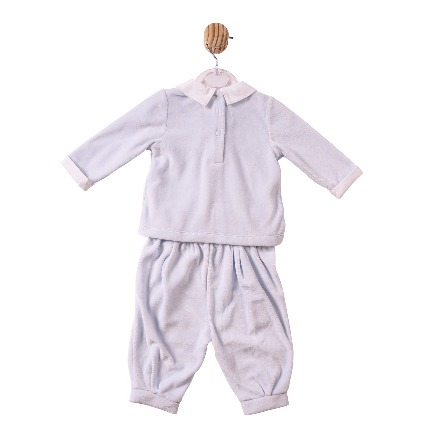MB7294A - Top & Trouser - Blue-Smocking - Pre Order