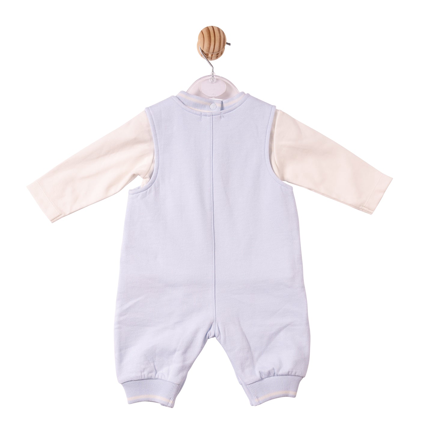 MB7303 - Top & Dungaree - Blue- Mintini Bear - Pre Order