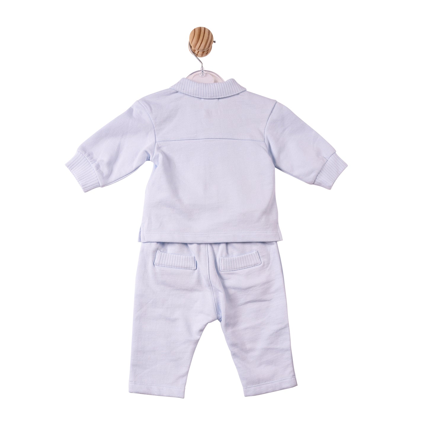 MB7359- Polo & Trouser - Blue- Brushed back Fleece - Pre Order