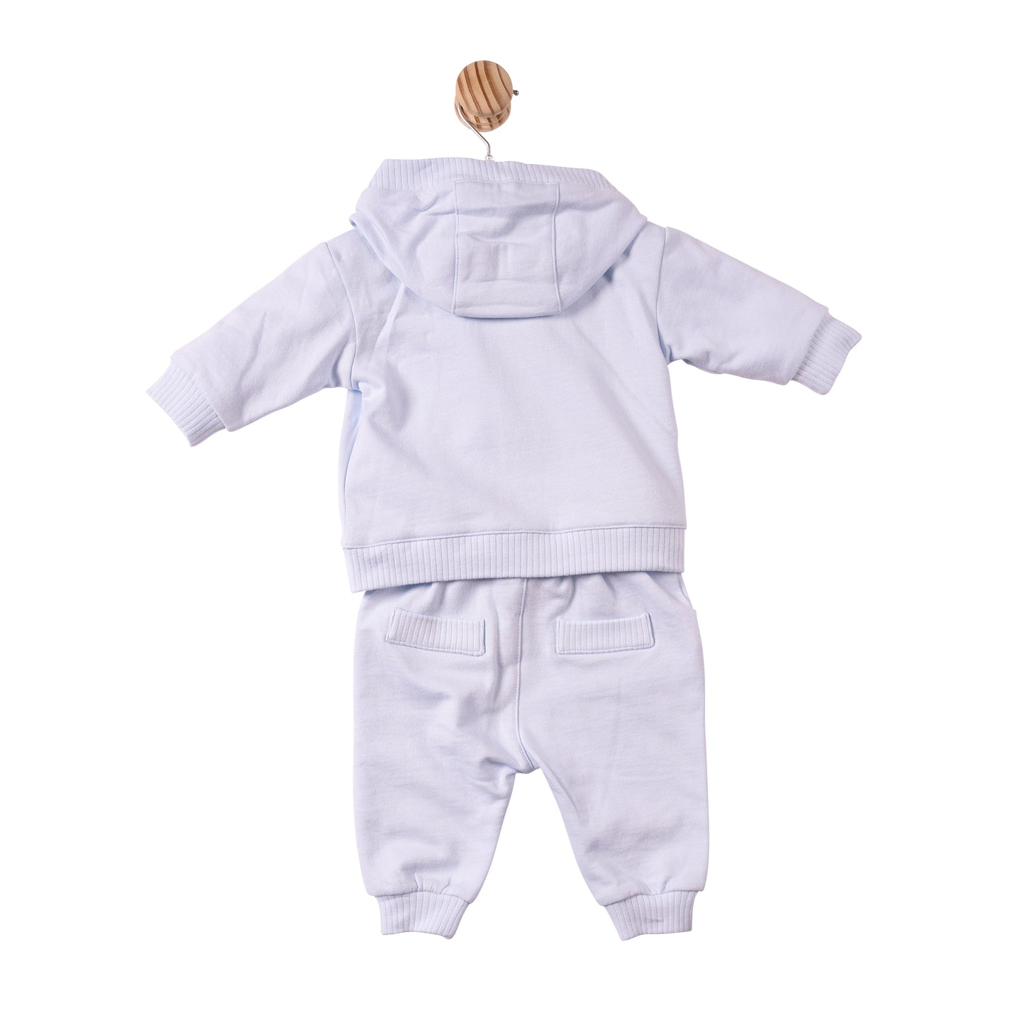 MB7360A- 3pc Jogset - Blue- Brushed back Fleece - Pre Order
