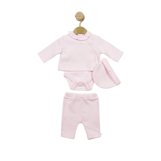 MB5146A | 3pcs Set & Hat - Pink - In Stock