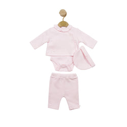 MB5146A | 3pcs Set & Hat - Pink - In Stock
