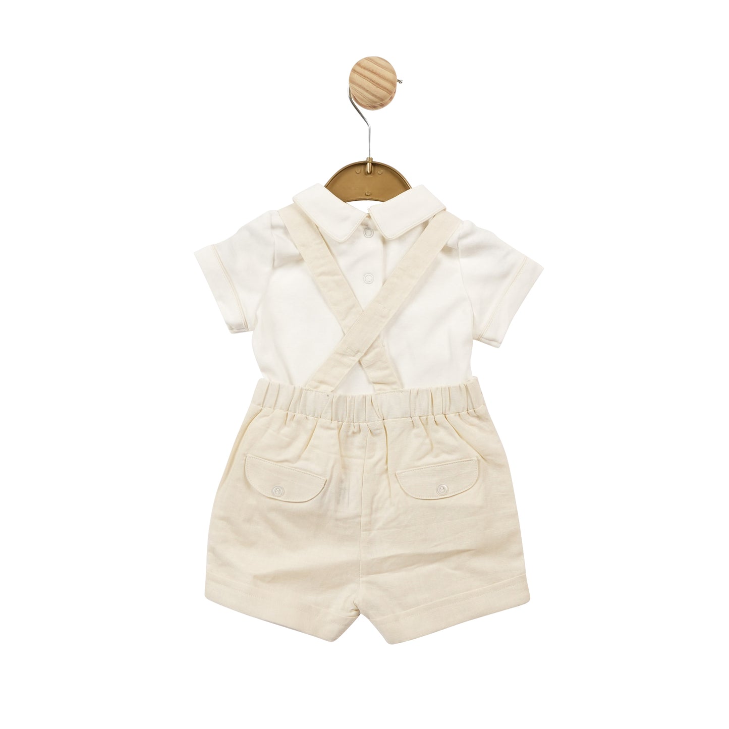 MB5761A | Top & Bloomer Short Dungaree - In Stock