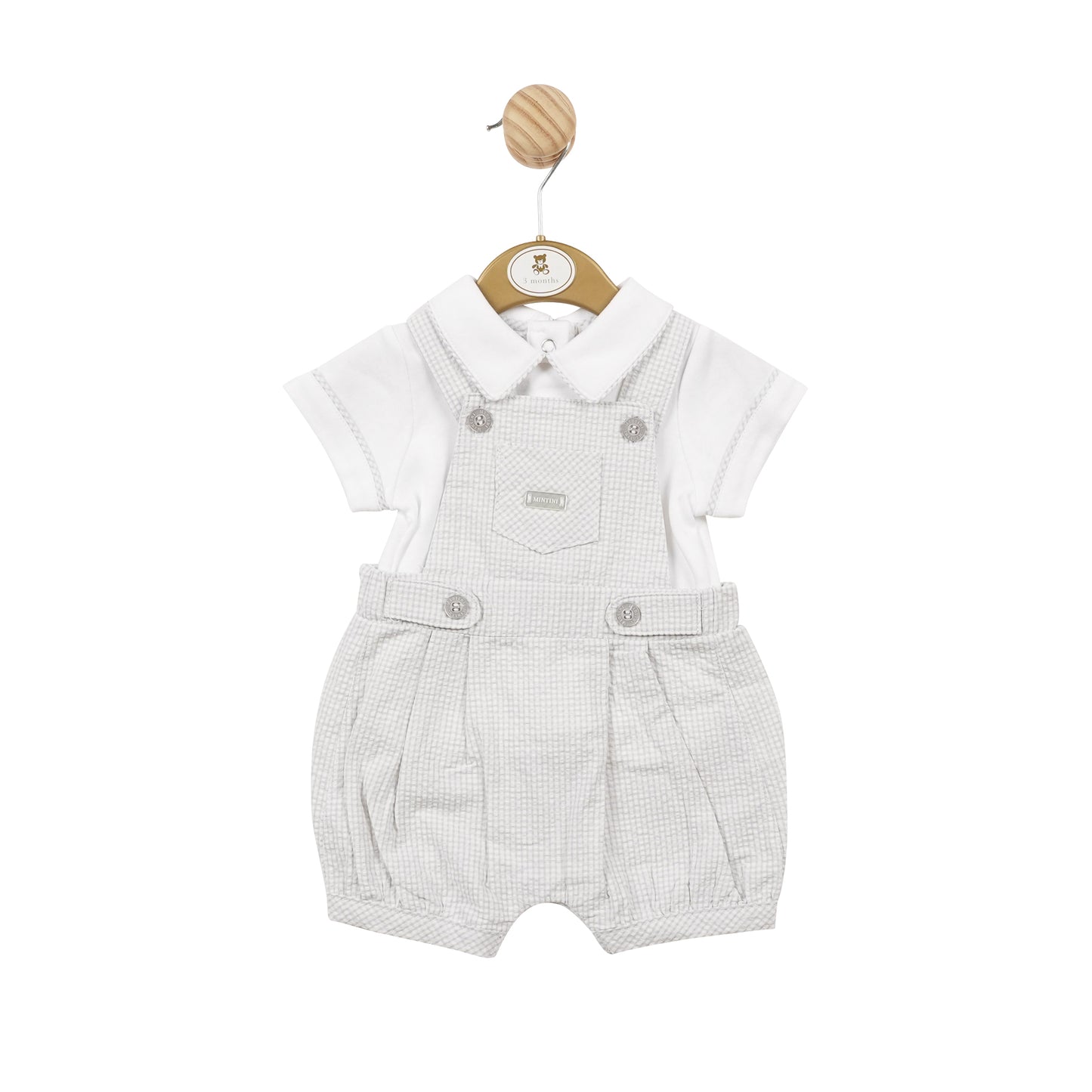 MB5772| Top & Bloomer Dungaree- In Stock